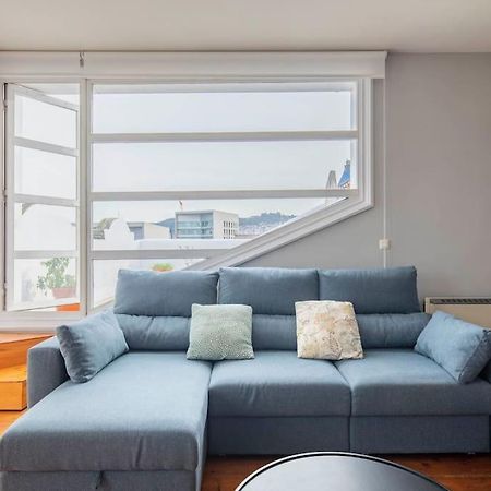 Ferienwohnung Centrico Atico Frente Al Mar Vigo Exterior foto