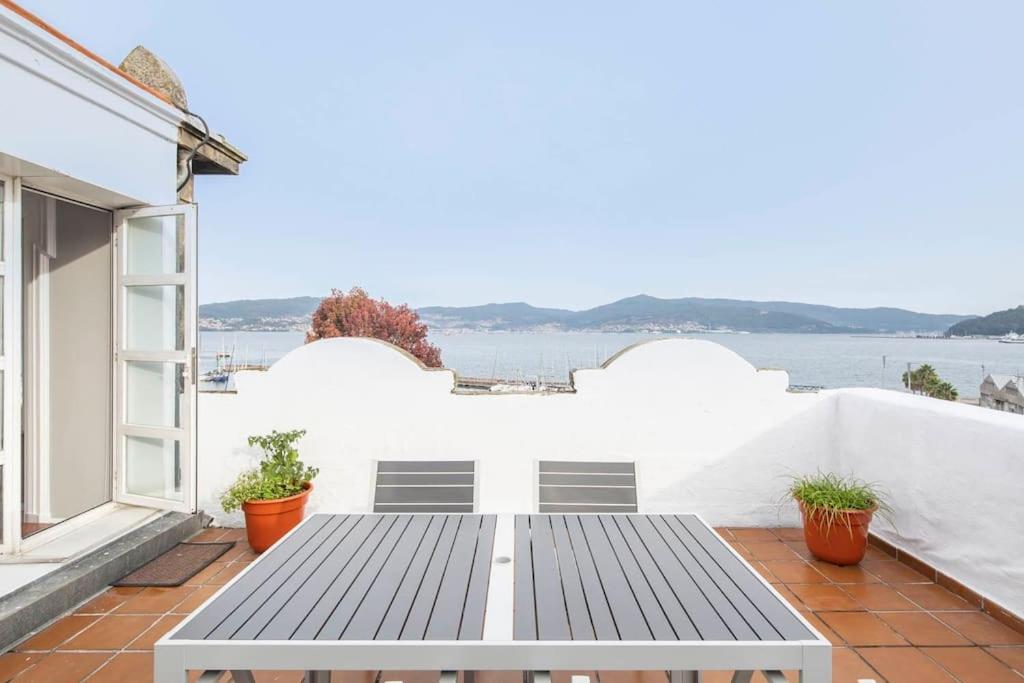 Ferienwohnung Centrico Atico Frente Al Mar Vigo Exterior foto